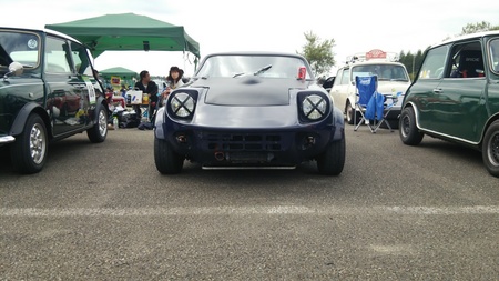 初の十勝サーキット Mini Mrcos Gt Honda Gb400tt